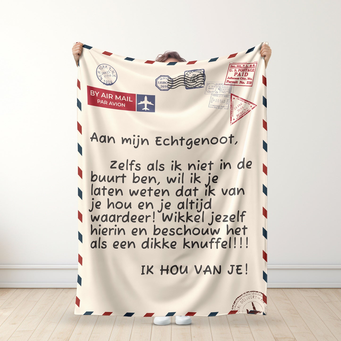 Voor mijn man / vrouw - Premium Deken™ Ver.3