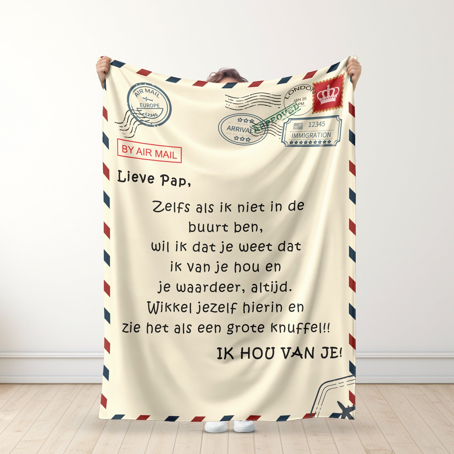Aan mijn Moeder/Vader – Premium Deken™