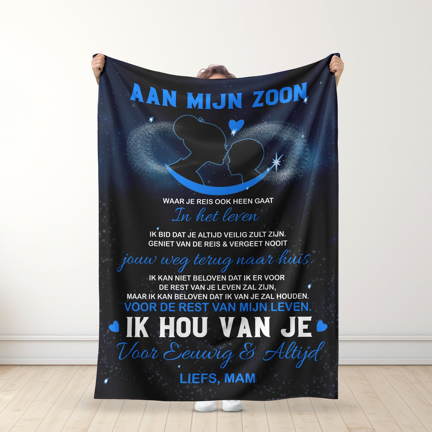 Onvoorwaardelijke liefde - Moeder - Aan mijn dochter/zoon - Premium Deken™