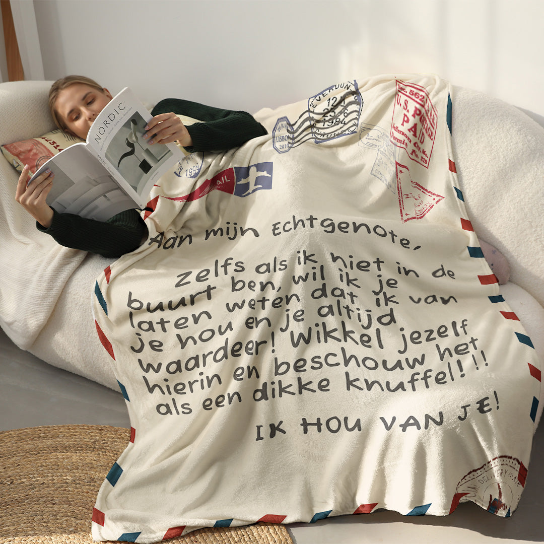 Voor mijn man / vrouw - Premium Deken™ Ver.3