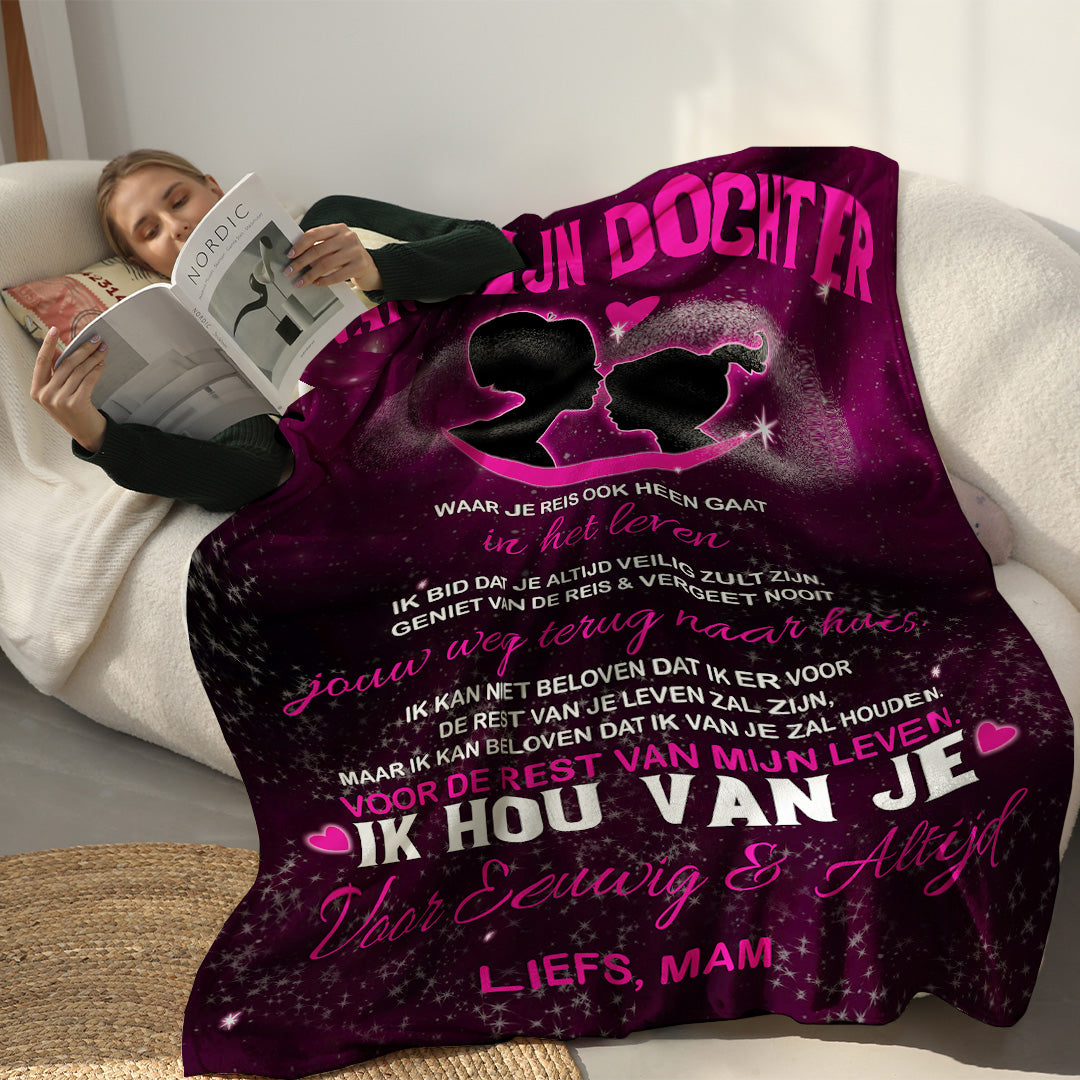 Onvoorwaardelijke liefde - Moeder - Aan mijn dochter/zoon - Premium Deken™