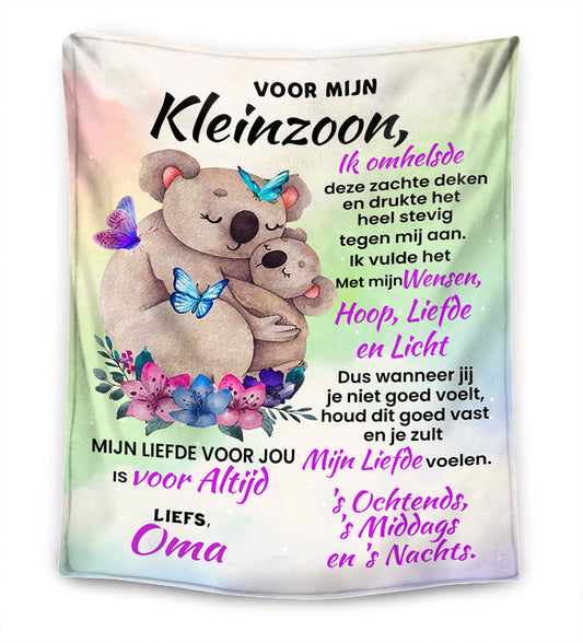 Schattige Koala  - Van oma voor mijn kleindochter/kleinzoon Premium Deken™