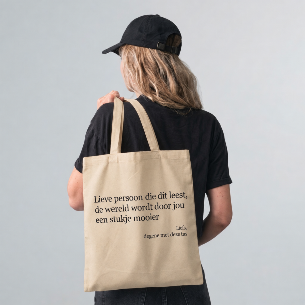 Je bent genoeg draagtas